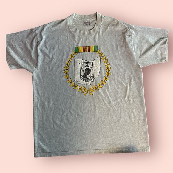 Vtg USMC T-Shirt Lot 4 Mens XL XXL 90s Y2k Pow Mia Canadian Veterans Missouri - Picture 8 of 10